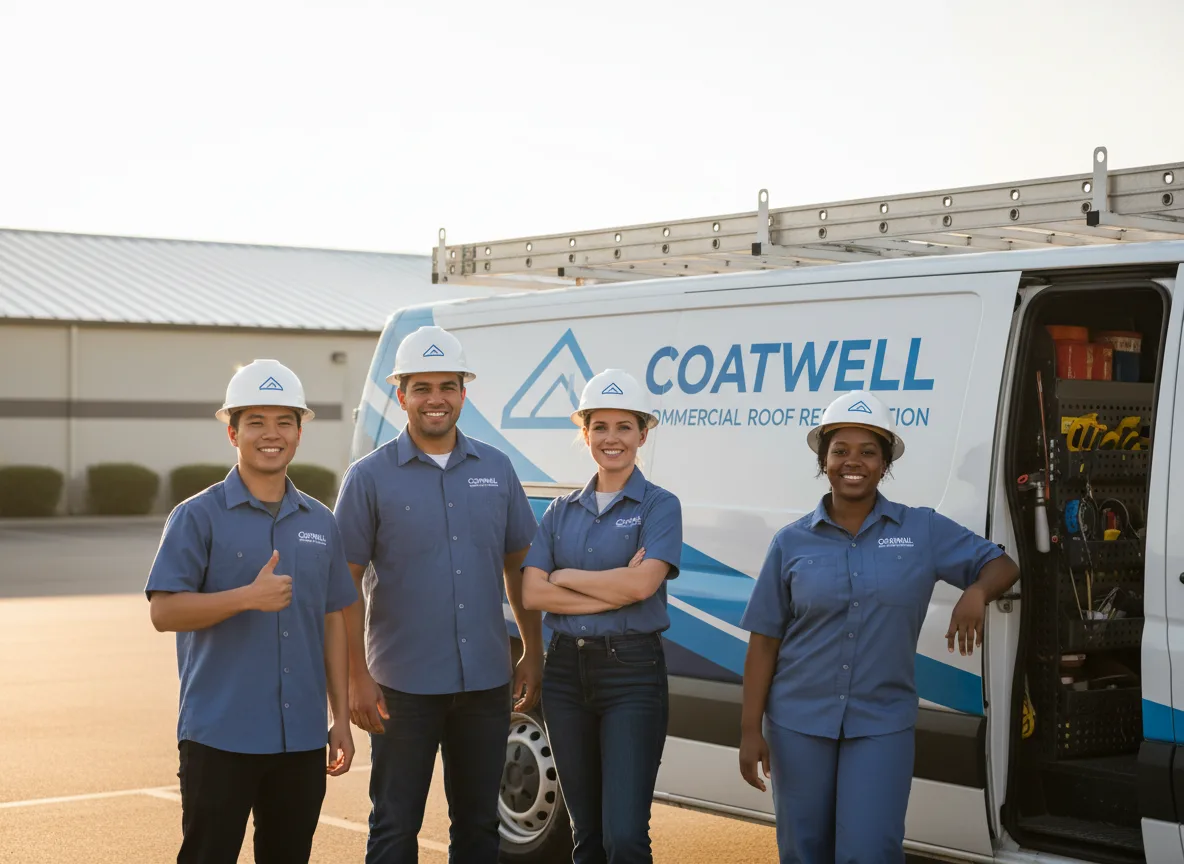 Commercial roof coating company in Newton, KS